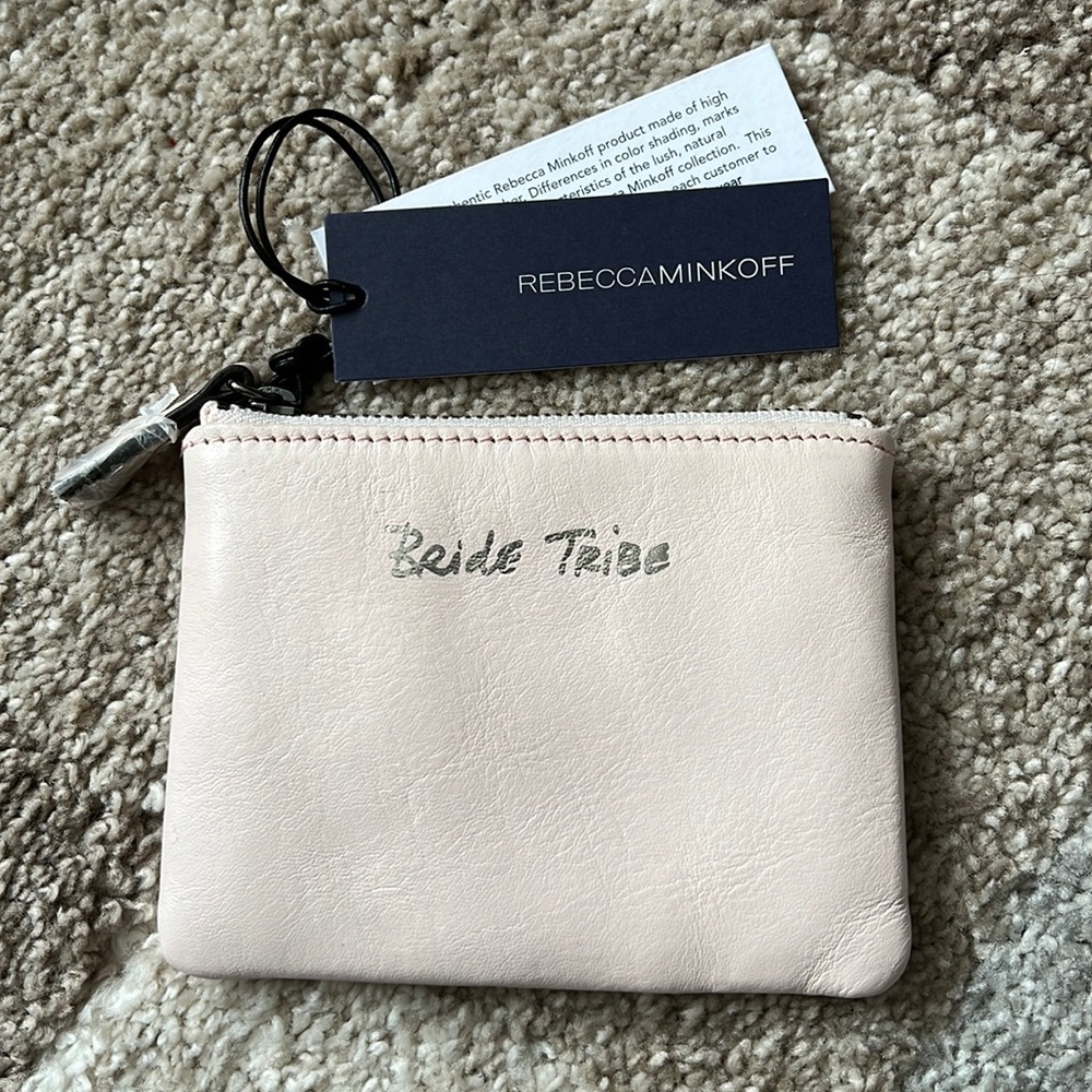 Rebecca Minkoff Betty pouch, BRIDE TRIBE NWT!